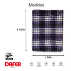 Frazada Artesanal Decorativa Mexicana Multiusos 160x110cm