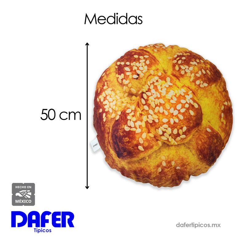 Cojín De Mazapán Ultra Suave Decorativo Mod.dfr Providencia® Multicolor Hojaldra