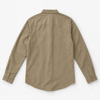 Camisa Lino Regular Fit Para Hombre Mod. Le2604 Roosevelt® Terracota Lisa M