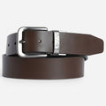 Cinturón Reversible Para Hombre Mod.87518-0063 Marca Levi's® Marron / Negro Lisa 34