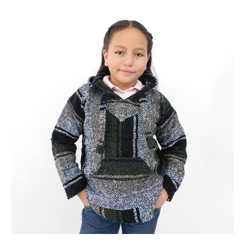Sudadera Canguro Artesanal De Jerga Infantil