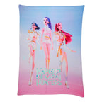 Cobertor Ligero Super Suave Matrimonial Diseños Providencia® K-pop Demon Hunters  850 G Multicolor