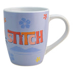 Taza Cerámica Personajes Animados Con Caja De 740 Ml Color Azul Lilo Y Stitch Live Action