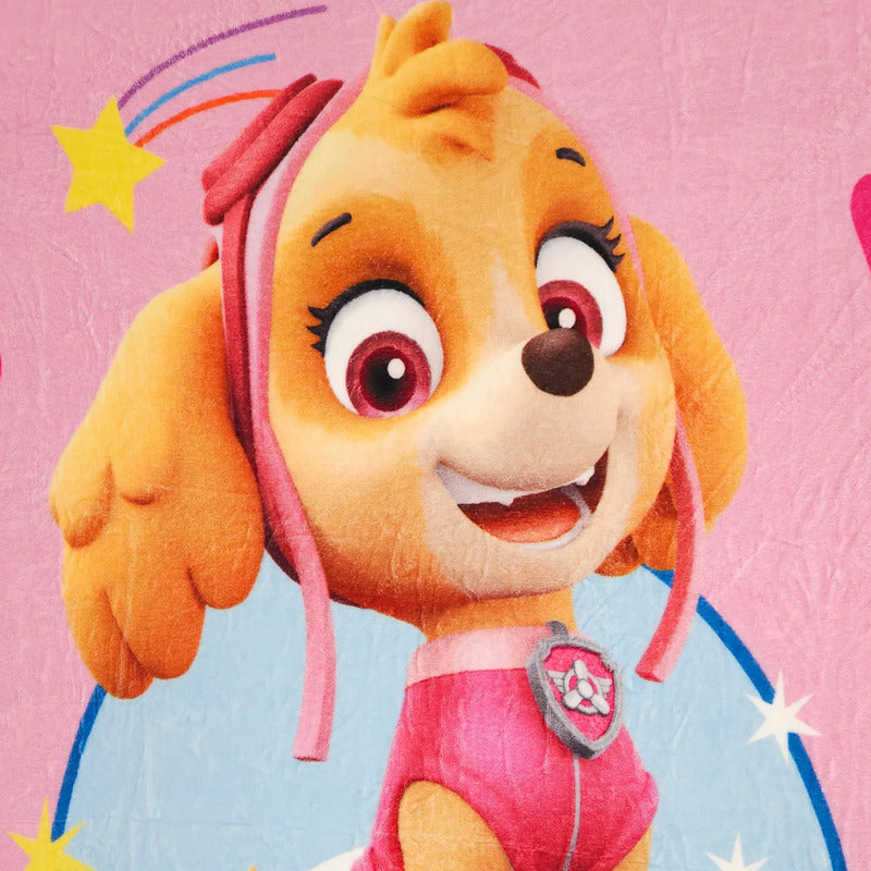 Cobertor Ligero Super Suave Matrimonial Diseños Providencia® Skye Paw Patrol 850 G Multicolor