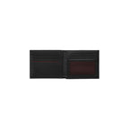 Victorinox Cartera De Piel Altius Alox Bi Fold, Negra Color Negro Liso