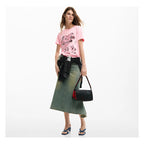 Bolso Mediano Mickey Para Mujer 26saxp85/2000 Desigual® Negro Mickey Níquel
