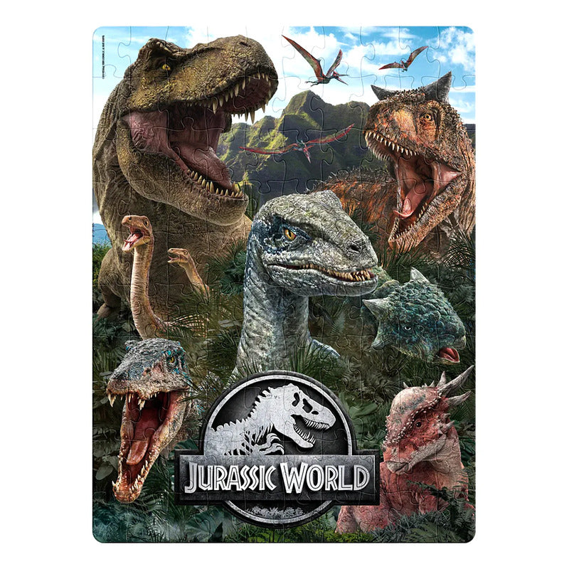 Rompecabezas Jurassic World Dominion 100 Pz Foil Novelty®