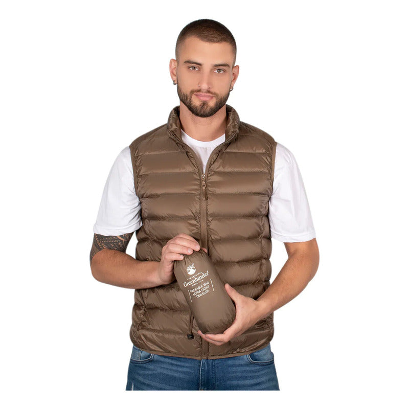 Chaleco De Hombre Mod.cw83-vpol8720 Marca Greenlander®