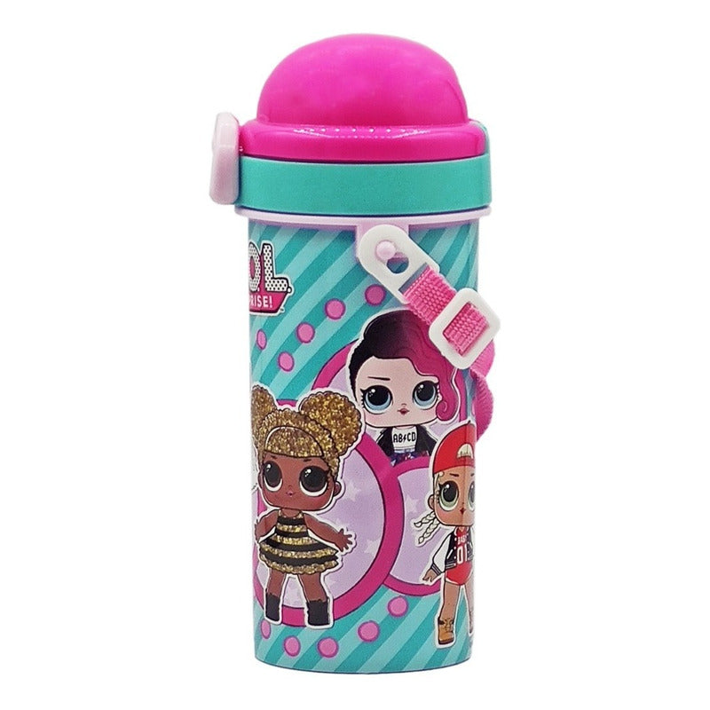 Cantimplora Infantil Botella De Plastico Ligera Mod.1669