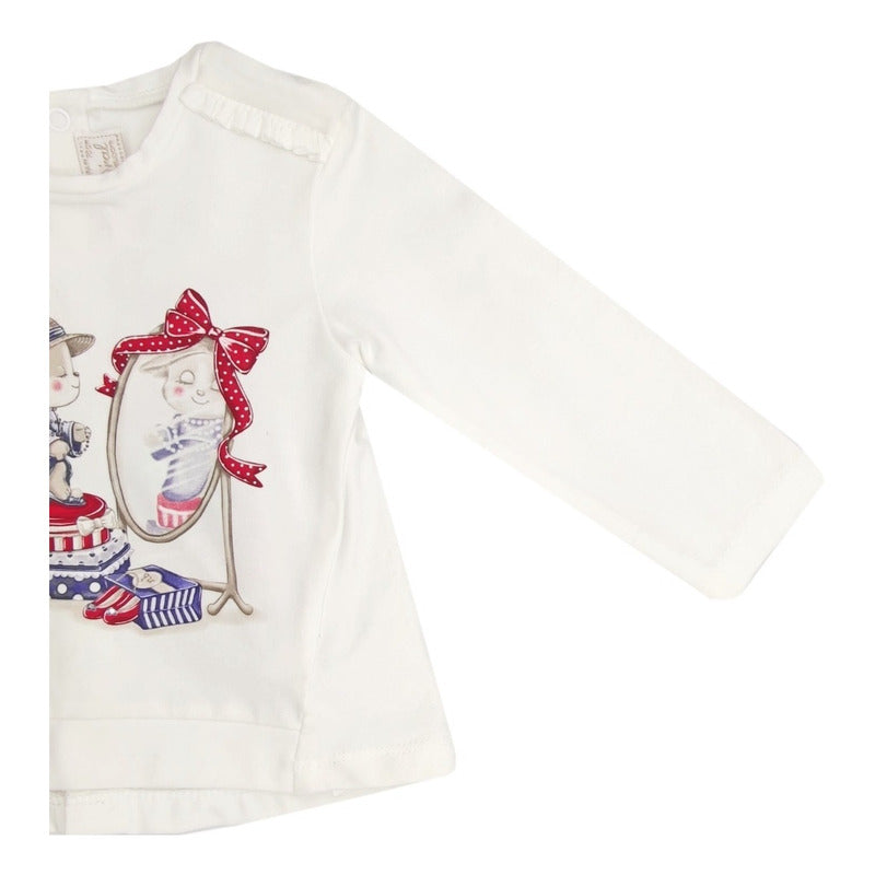 Blusa Manga Larga Para Niña Marca Mayoral®