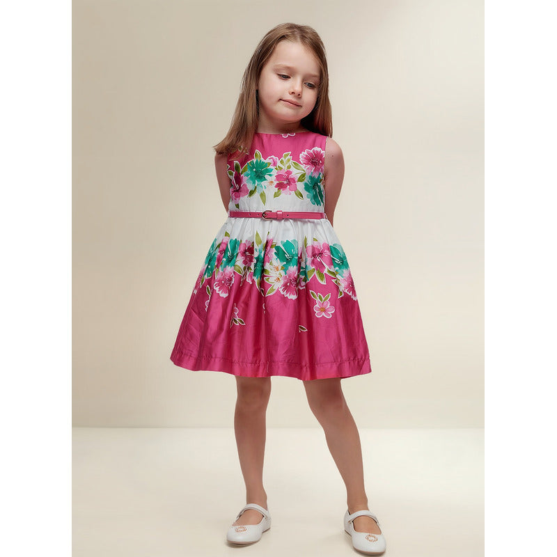 Vestido Floreado Para Niña Mod.3921 Marca Mayoral