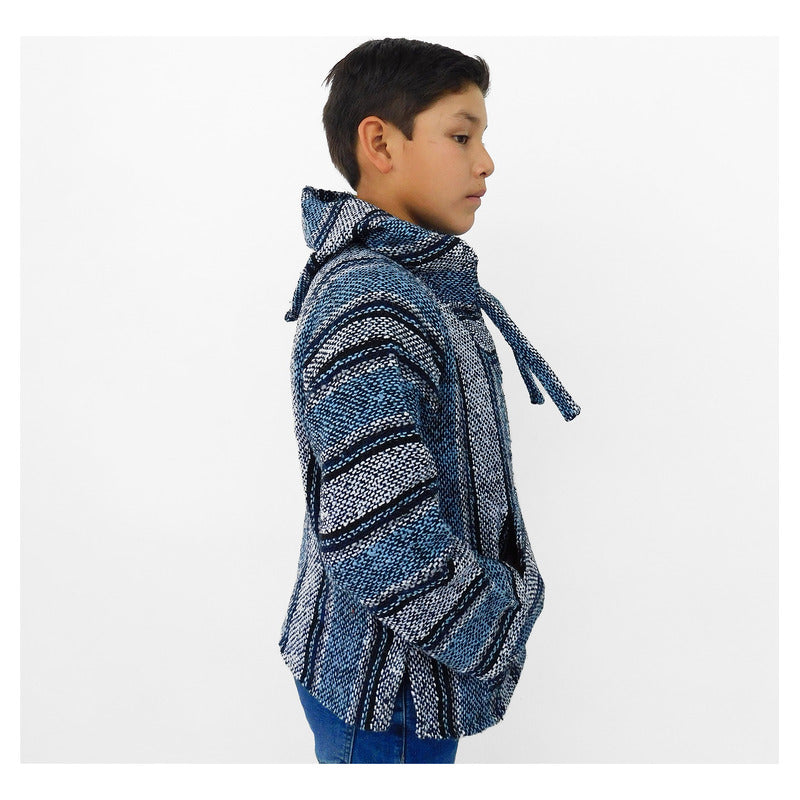 Sudadera Canguro Artesanal De Jerga Infantil