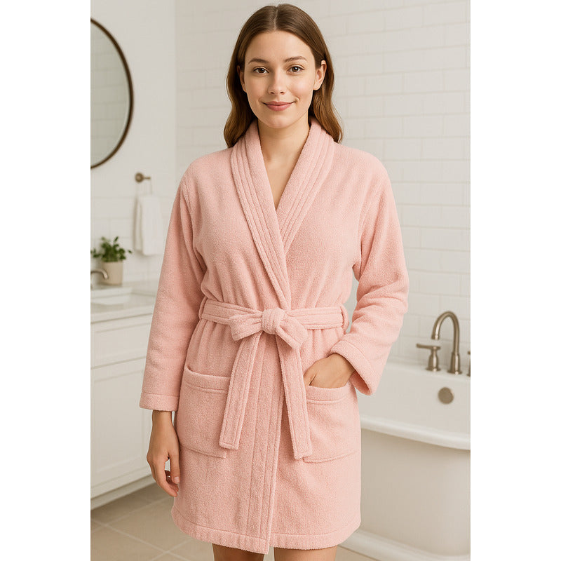 Bata De Baño Microfibra Unitalla Colores