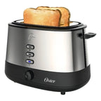 Tostadora Acero Inoxidable 2 Rebanadas Tssttr500 Oster® Color Plateado