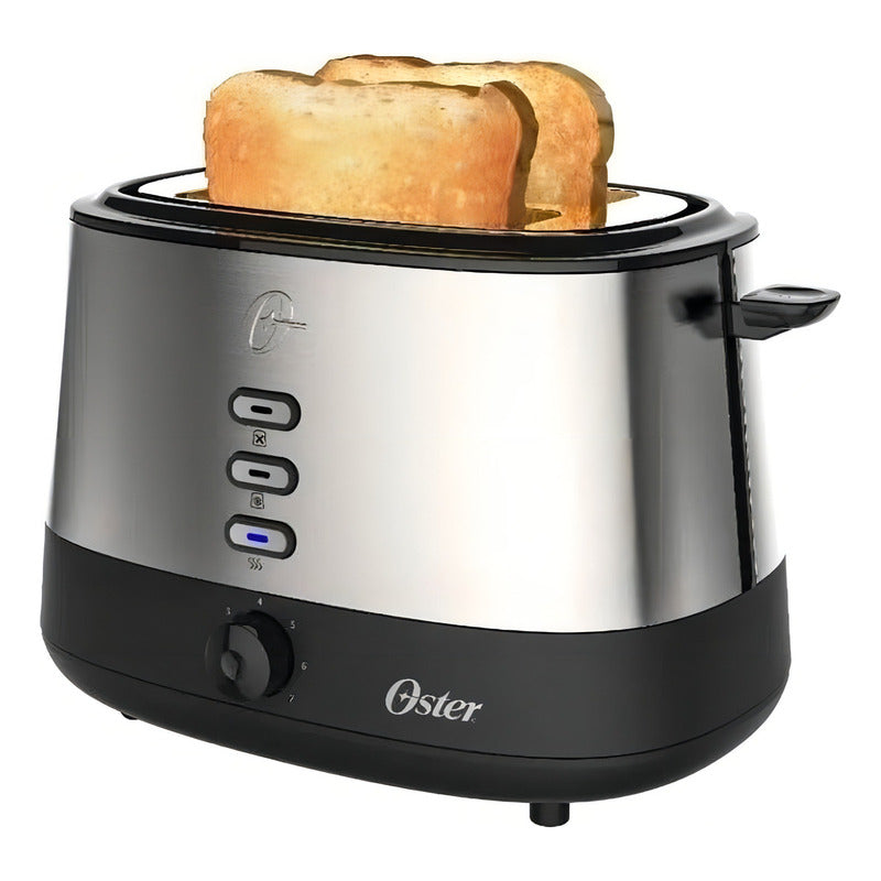 Tostadora Acero Inoxidable 2 Rebanadas Tssttr500 Oster® Color Plateado