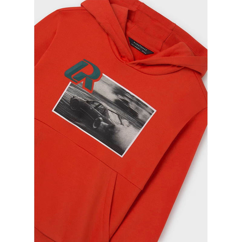 Sudadera Con Gorro Estampada Para Niño Mod.7452 Mayoral®