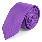 Corbata Elegante Para Hombre Eventos Y Negocios Marca Cotu® Morado Texturizado 160 Cm