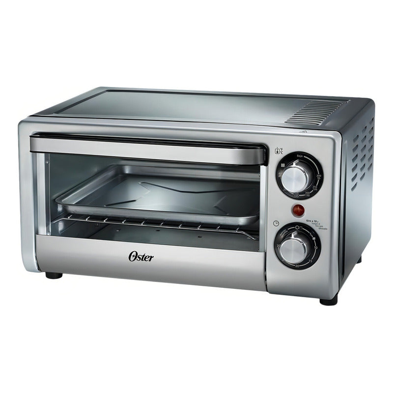 Horno De Mesa Eléctrico Oster Compact Tssttv10l 10l Plata