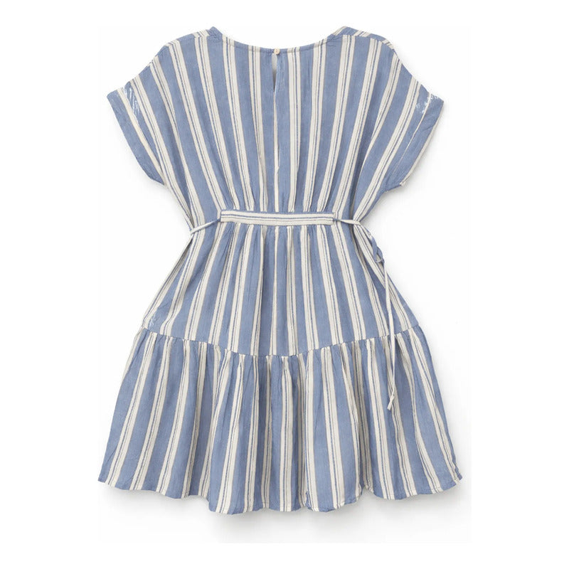 Vestido Holgado Casual Ligero Para Mujer28118 Marca Stop® Multicolor Rayas Xg