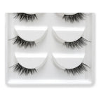 Pestañas Postizas En Tira 5 Pares Marca Kfer Valtierra® Negro Teddy C 1.5 Cm