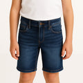 Short Bermuda Para Niño Mod.252 Oscuro Marca Mayoral® Oscuro Lisa 16 Años