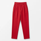 Pantalón Semi Formal Para Mujer Mod.185-23 London Fashion® Cereza Lisa Ch