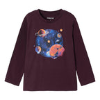 Playera Casual Para Niño Mod.4002 Ciruela Marca Mayoral® Ciruela Universo 2 Años Lisa