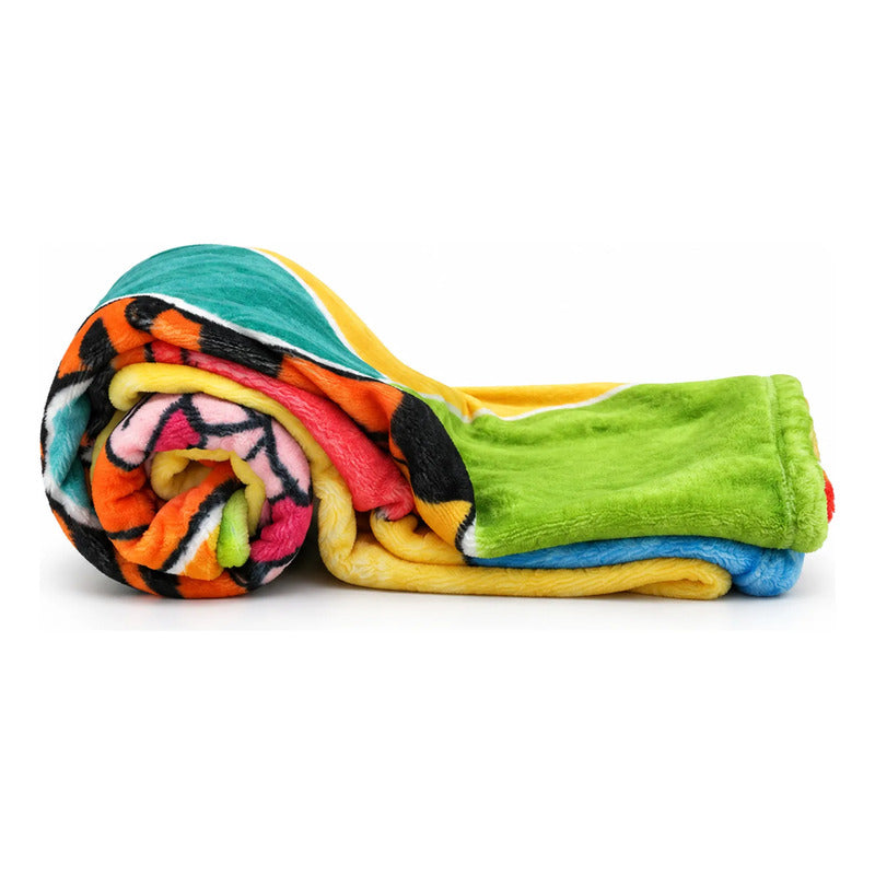 Manta De Cuna Raschel 140x110cm Dibujosanimados Providencia® Winiie Phoo 650 G Amarillo