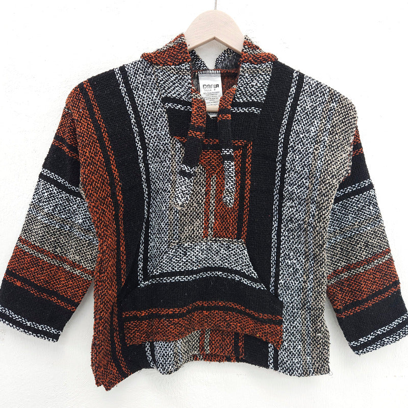 Sudadera Canguro Artesanal De Jerga Infantil Mayoreo 6pz