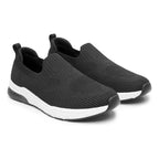 Tenis Para Mujer Con Gel Anti Shock Mod.105126 Marca Flexi® Negro Lisa 25 Mx