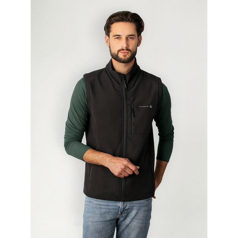 Chaleco Ligero Hombre Softshell Cw89-vpol8396 Greenlander®