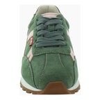 Tenis Casual De Gamuza Para Dama Mod.l1126213 Marca Levís® Verde Gamuza 25.5 Mx
