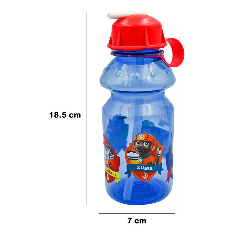 Botella De Agua 500 Ml Para Niños Con Aza