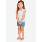 Sandalia Para Niña Mod. 112300-o Marca Coqueta Y Audaz®