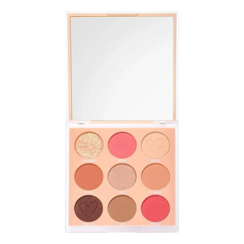 Paleta De Sombras 9 Tonos Nude X Marca Beauty Creations®