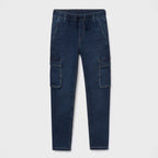 Pantalón Jogger Mezclilla Para Niño Mod.7560 Marca Mayoral®