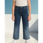 Pantalón Tejano De Niña Mod.7547 Marca Mayoral® Azul Marino Liso 18