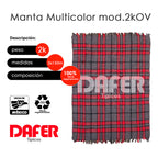 Cobija Mexicana Manta Multicolor Mod.2k Económica