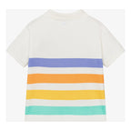 Playera Polo Para Bebé Mod. 1108 Marca Mayoral® Nata 6 Meses Rayas