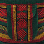 Mochila Artesanal Tejida Tipo Morral Con Bolsillo Frontal 10kg