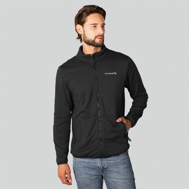Chamarra + Sudadera Para Hombre Cw86-pol8722 Greenlander® Negro G Lisa