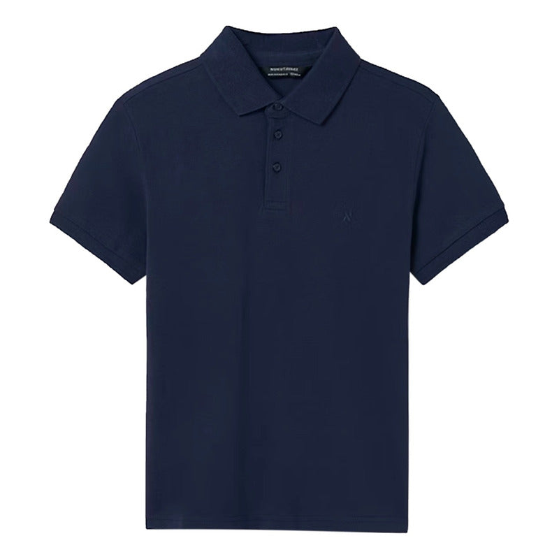 Camisa Polo Casual Para Niño Mod.890 Mayoral® Azul Marino Lisa 18