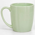 Taza De Cerámica Acanalada 370ml Estilo Nórdico Verde 1744-98 Acanalada