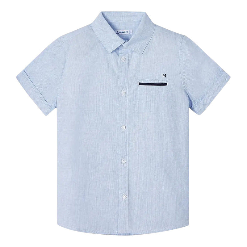 Camisa Para Niño Mod.3159 Cielo Marca Mayoral® Cielo Lisa 8 Años