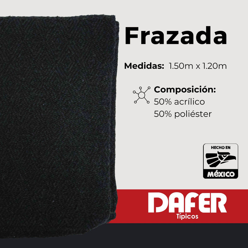 Frazada De Acrilico Afelpada Multiusos 1.20m X 1.50m Mod. Ac