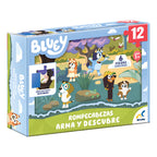 Rompecabezas Bluey Arma Y Descubre Con Ventana