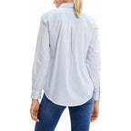 Camisa Casual Para Mujer Mod. 23swcw43/5151 Desigual® Multicolor Rayas Xxl