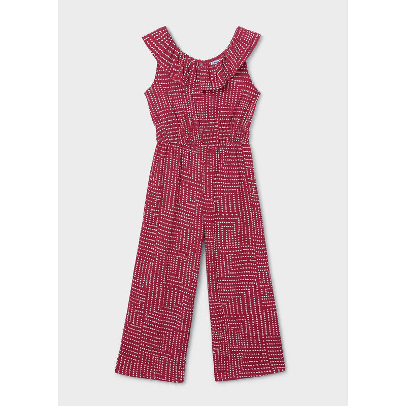 Jumpsuit Para Niña Mod.6857 Marca Mayoral® Paprika 18 Años