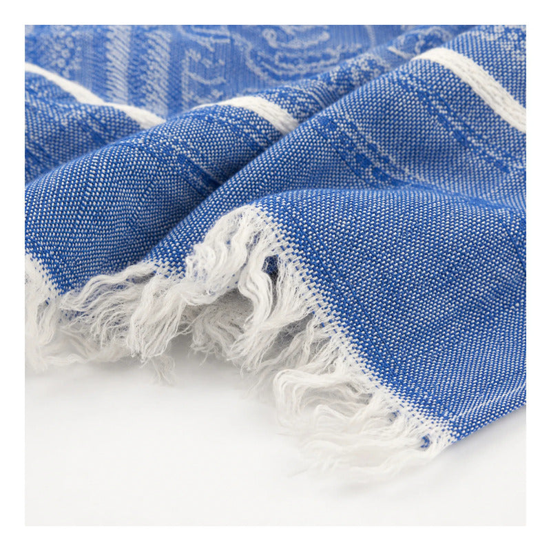 Servilleta De Cocina Multiusos Tejida 54 X 46cm Azul Frutas