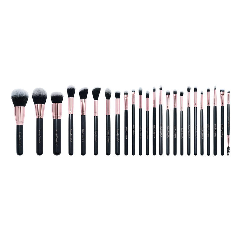 Set De Brochas 24pz Con Estuche De Viaje Beauty Creations® Unbothered